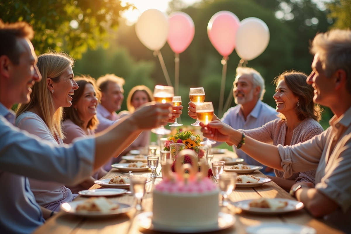 Budget idéal pour une fête d’anniversaire de 50 ans : évaluation des coûts