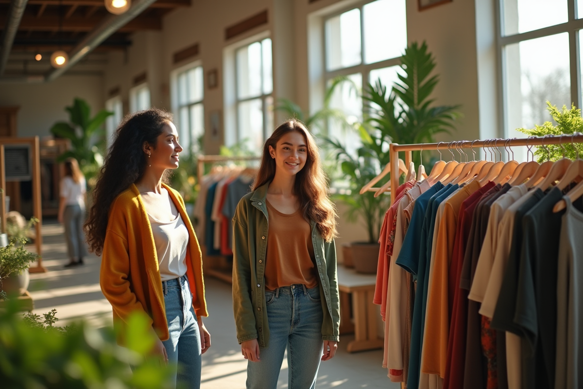 Utilisateurs de la mode durable et leur impact sur l’environnement