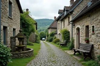 Village de Saint-Goussaud en Creuse, maisons en granite et ruelles paisibles du Limousin en 2026